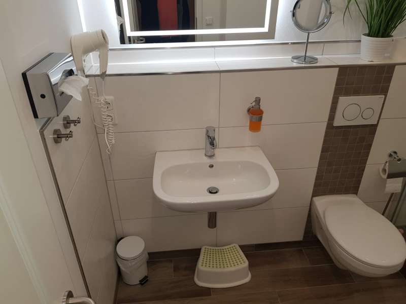 Waschbecken im Badezimmer