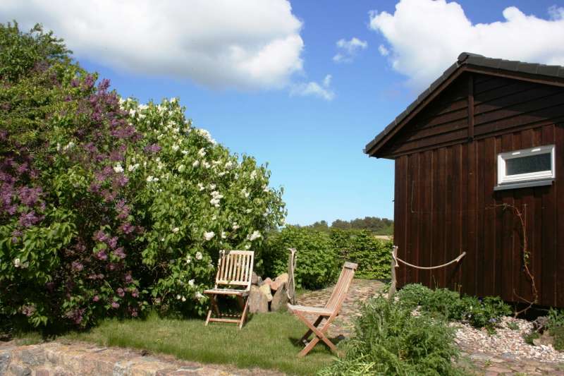 Stille im Garten genießen