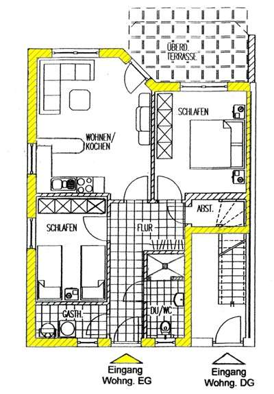 Grundriss Wohnung