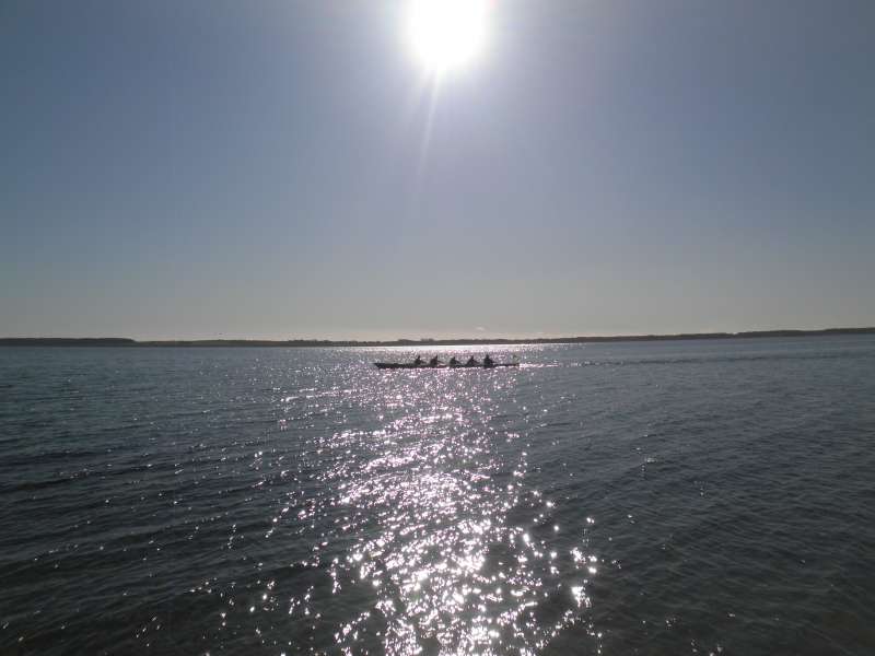 Ruderer auf der Ostsee