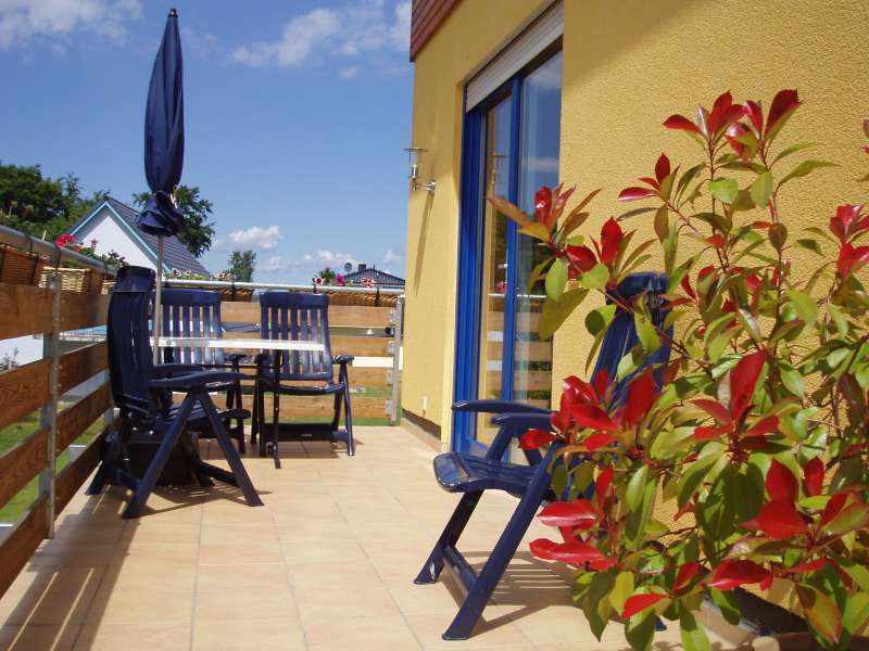 Dachterrasse zum Sonnen