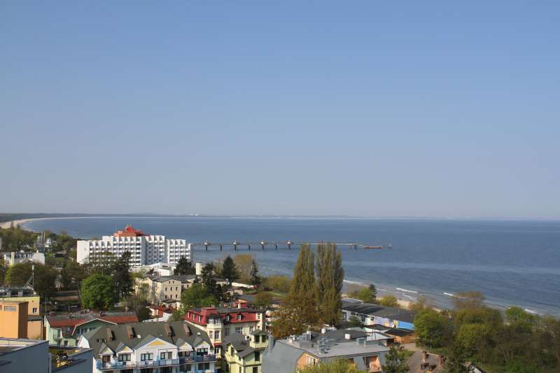 Aussicht vom Balkon aus