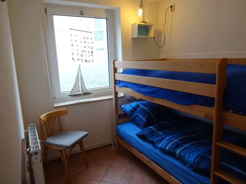 Schlafzimmer mit Etagenbett