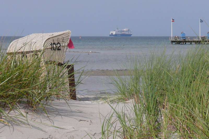 Strandblick aufs Meer Bildergalerie Ostsee Ferienwohnung direkt am Strand Kiel 2 Schleswig