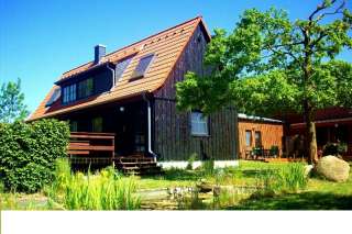 Bild von Saaler Bodden vor dem Darß Ferienhaus blick