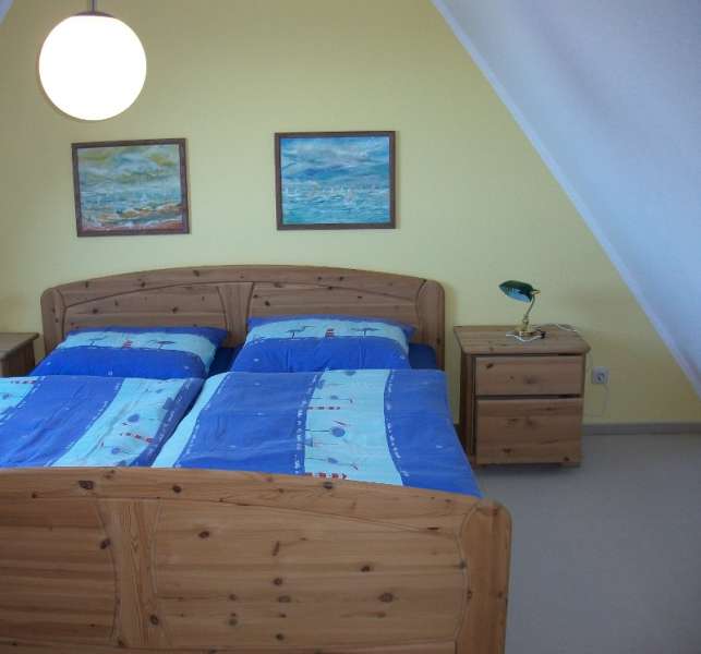 Bild von Saaler Bodden vor dem Darß Ferienhaus blick