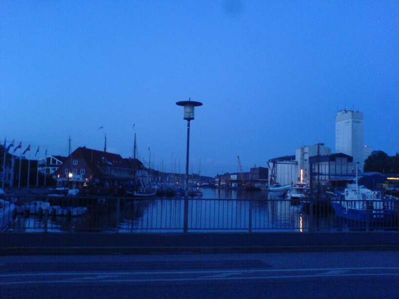 Neustädter Hafen am Morgen