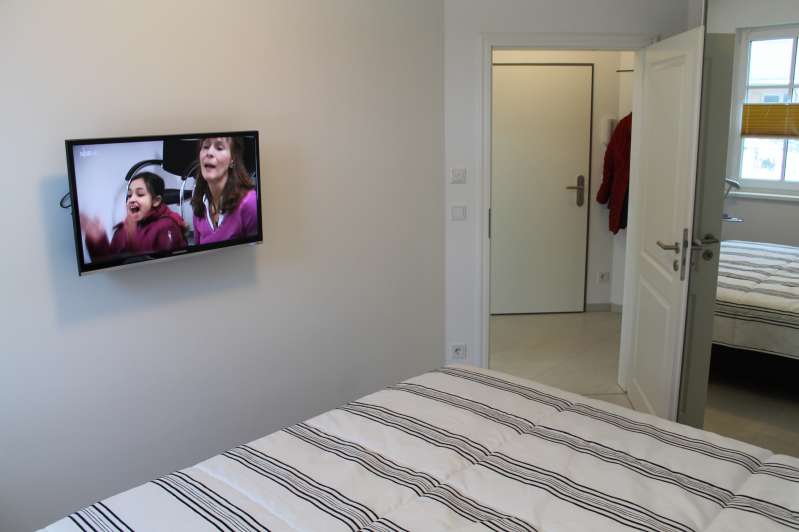 Schlafzimmer mit Doppelbett