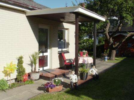 Terrasse, Garten möbliert