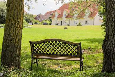 Blick auf's Haus