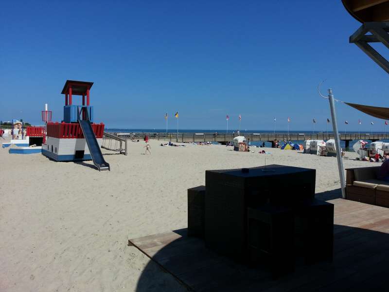 Bild von Ferienwohnung Ostsee 1.Reihe Blick auf das Meer