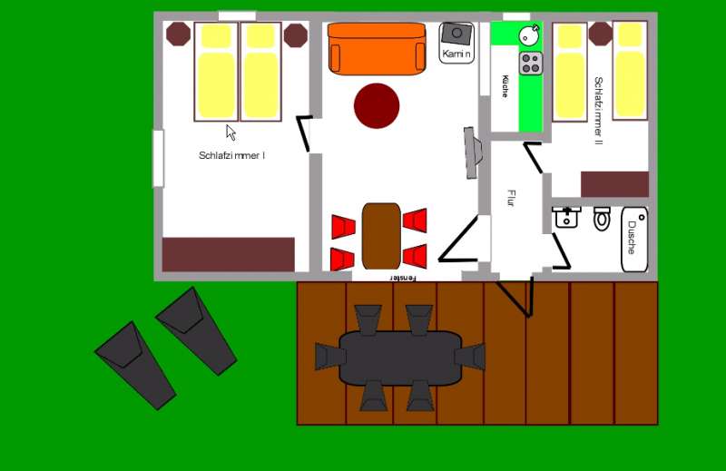 Bild von Ostsee Ferienhaus mit Kamin Stahlbrode