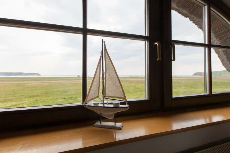 Toller Blick auf den Bodden