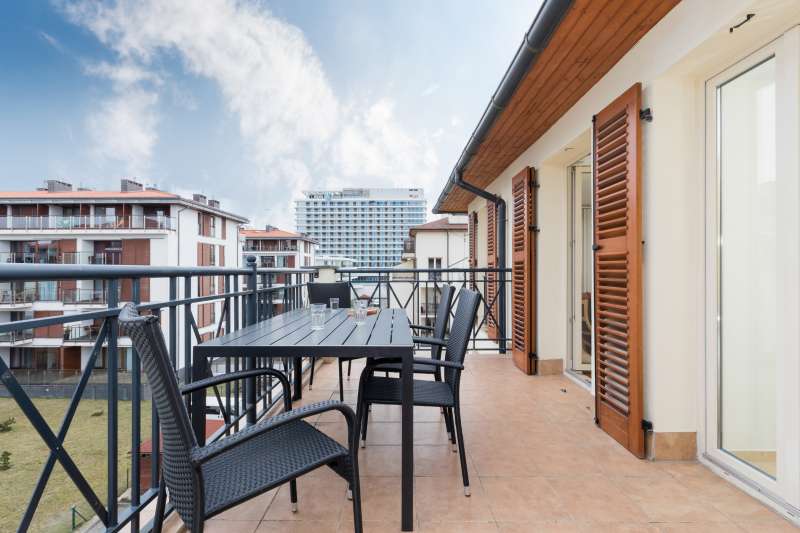 Ferienwohnung Swinoujscie Ferienwohnung mit Meerblick Swinemünde FBP14