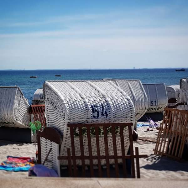 Bild von Grömitz Ferienwohnung 50m vom Strand m. Strandkorb