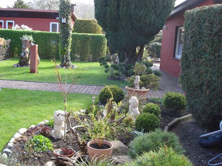 Außenansicht LOTTE Garten Bildergalerie Ostsee Bungalow Glowe