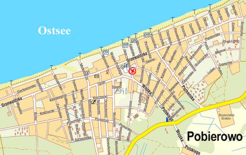 Karte - Pobierowo