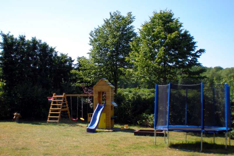 Hauseigener Spielplatz