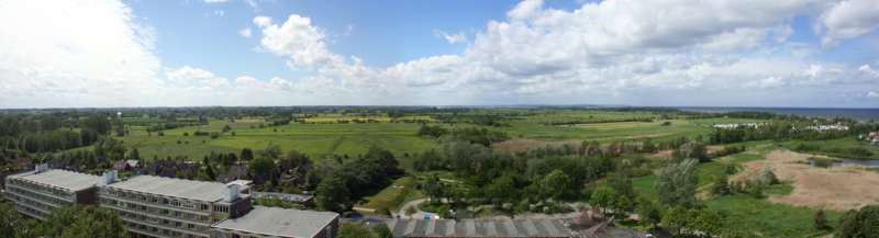 Blick vom Balkon