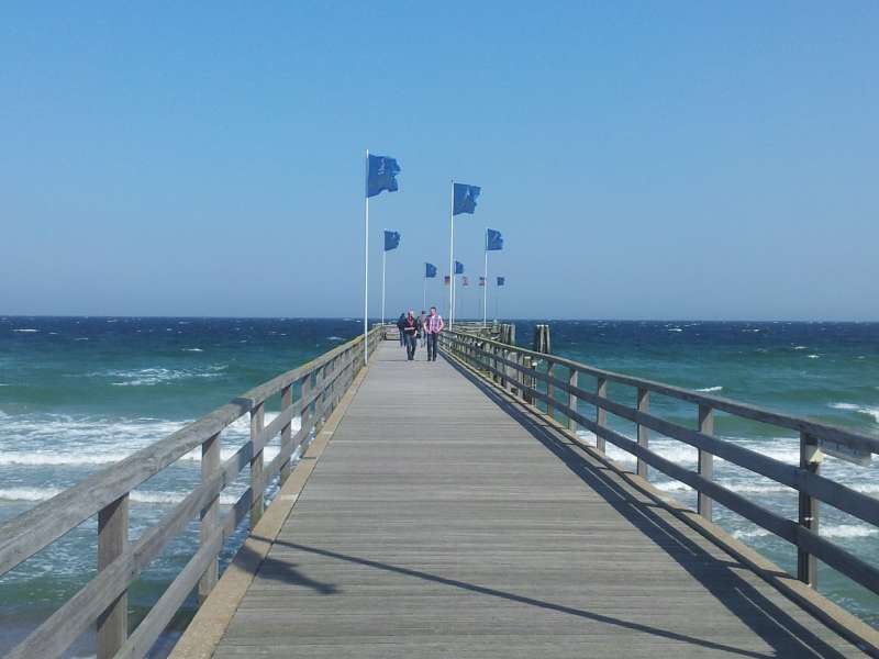 Bild von Ostsee Ferienwohnung mit Balkon 80m bis zum Strand